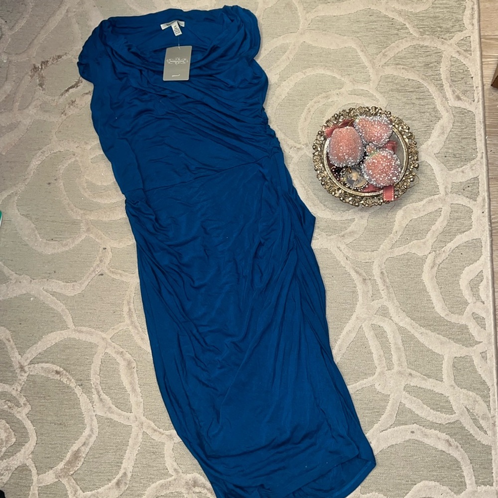 NWT🌷ANTHROPOLOGIE🌷BORDEAUX🌷Turquoise knit dress